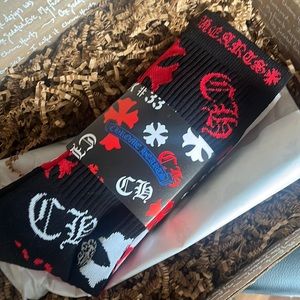 ChromeHearts Stencil socks